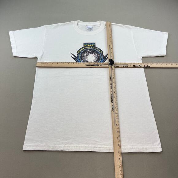 Vintage Capcom Bionic Commando T-Shirt Adult Medium White Pop Goes Dictator Game - Picture 8 of 10